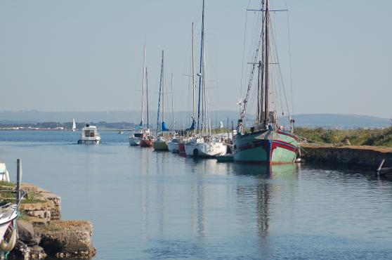 Start of the Canal du Midi